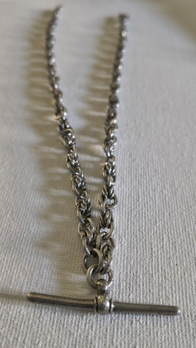 Antique sterling silver albert - antique,