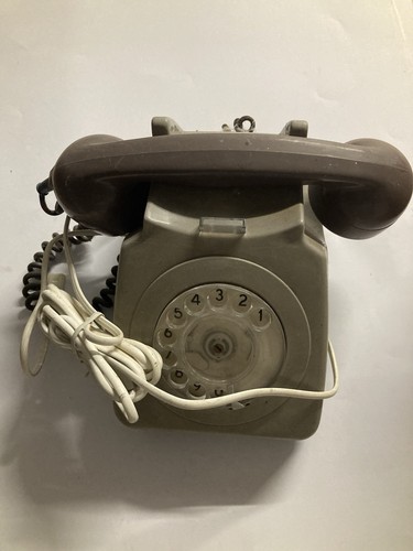 Vintage rotary dial telephone - vintage,