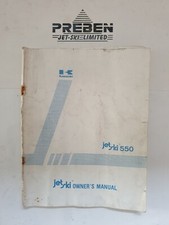 KAWASAKI 550 JETSKI OWNER'S