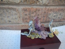 VINTAGE PEWTER FAIRY FIGURINE