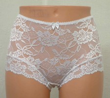 Charnos Superfit Rosalind CR 116510, Deep Lace Brief in White, Black Or Brulee