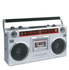 RIPTUNES Retro Radio Cassette
