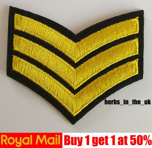 Army sargent stripes military - ,