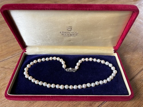 Vintage mikimoto akoya - vintage,