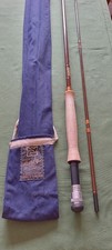 HARDY FIBALITE 8FT 6" VINTAGE FIBREGLASS FLY ROD