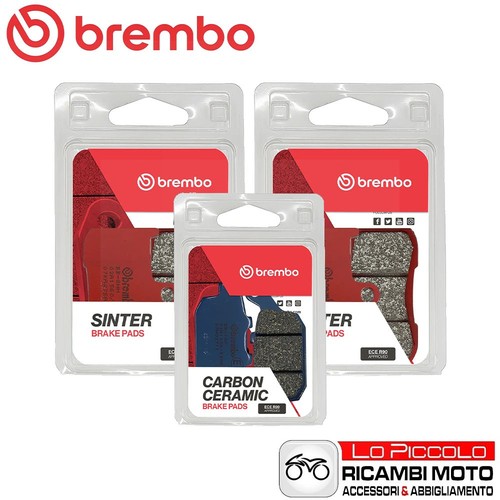 Brembo front rear brake pads - front,