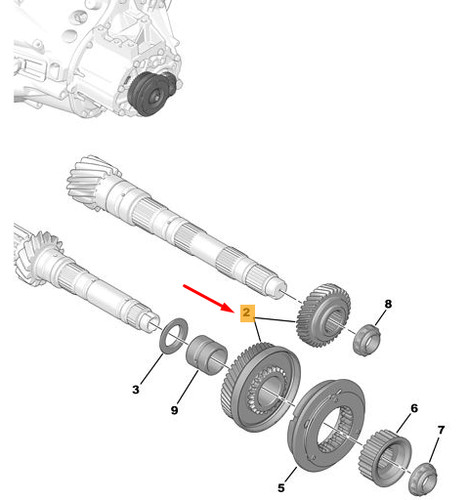 Citro mk3 5th speed - c3,