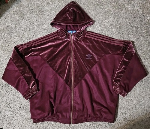 Adidas womens maroon velvet - maroon,