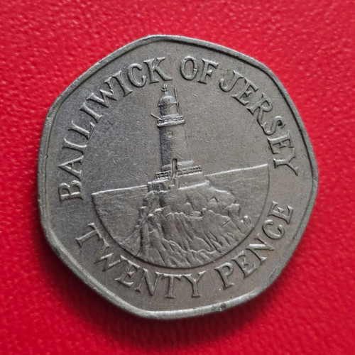 Jersey pence 20p coin 1997 - pence,