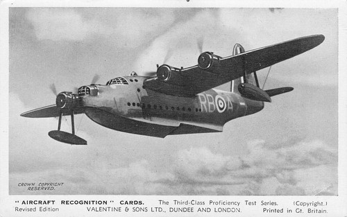 Short sunderland flying boat - short,
