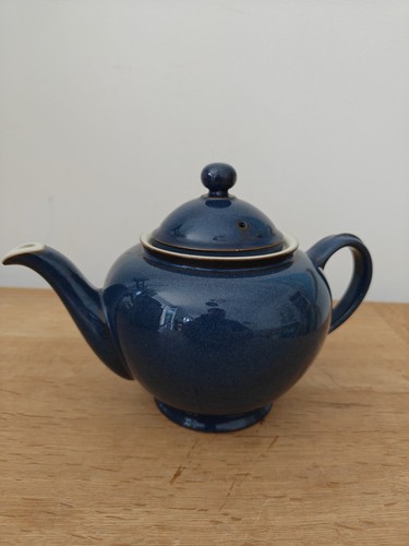 Denby boston blue teapot - boston,