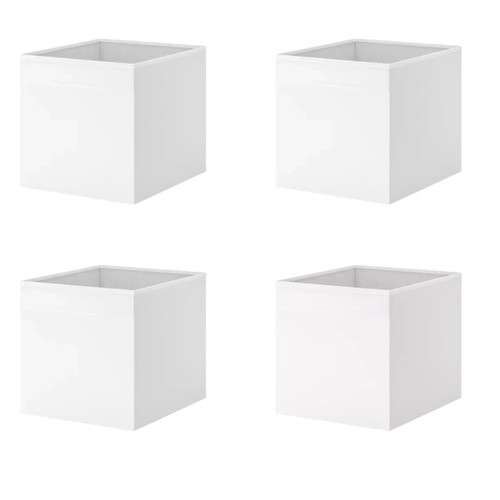 Ikea dröna storage box white - storage,