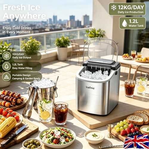 Automatic ice maker - 1.2l,