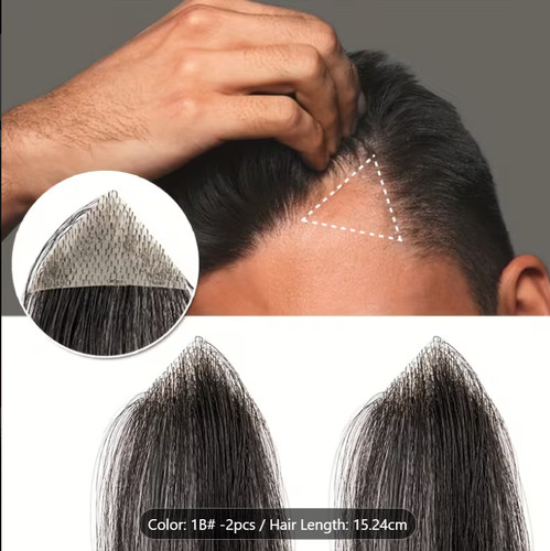 Bald spot 100 human hair - bald,