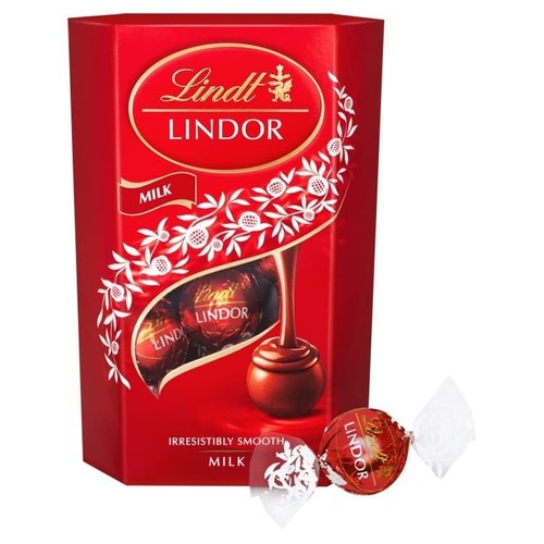 Lindor milk chocolate truffles - milk,