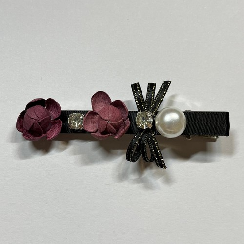 Decorative floral bow hair - decorative,