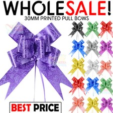 100pc Pull Bows 30mm Large