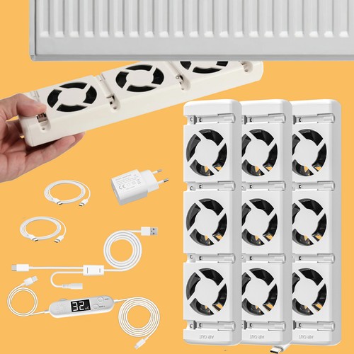 Smart radiator fan heating - fan,