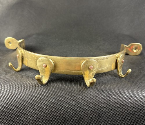Vintage solid brass wall - wall, mount
