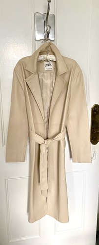 Zara faux leather lapel - zara,