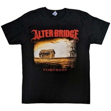 Alter Bridge Fortress 2014 Tour Dates Black T-Shirt NEW OFFICIAL