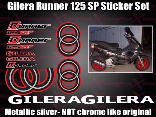 Gilera runner 125 stickers - runner, sp