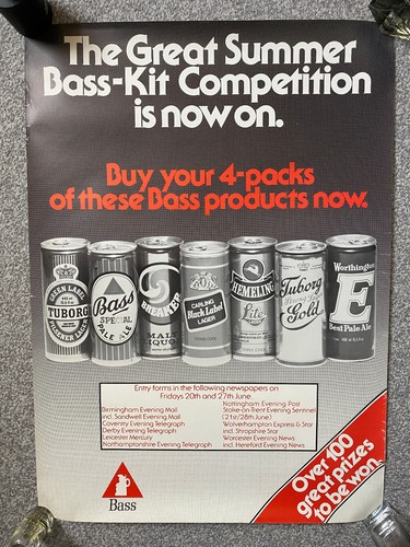 Vintage 1980s bass beer - vintage,