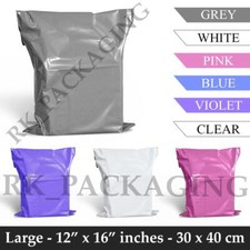 Grey mailing bags - 16",