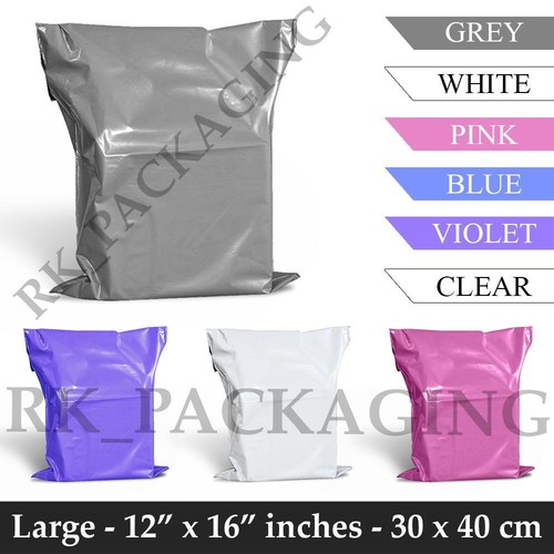 Grey mailing bags - 12, 16"
