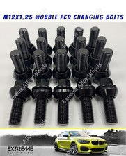 Alloy Wheel Wobbly Bolts Black