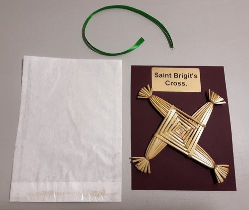 Brigid straw cross - brigid's,