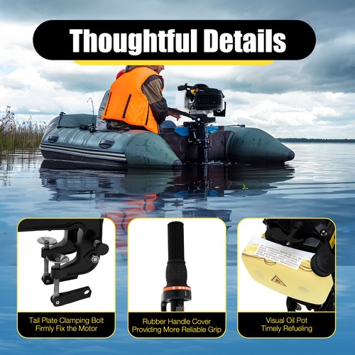4hp outboard motor stroke - 4hp,