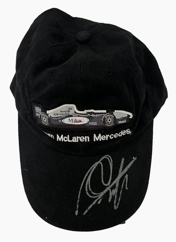 Mika hakkinen hand signed team - mika,