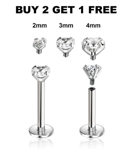 Labret monroe lip bar - labret,