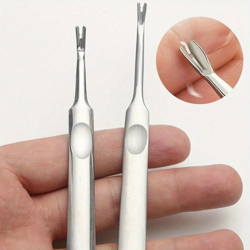 Stainless steel cuticle pusher - stainless,