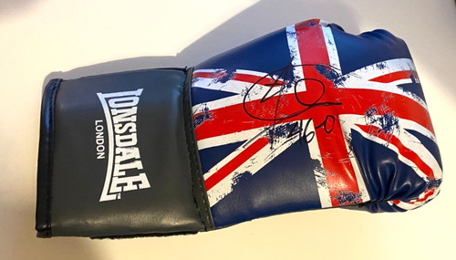 Joe calzaghe signed boxing - calzaghe,