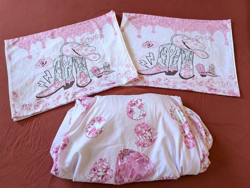 King size pink cowgirl - king,