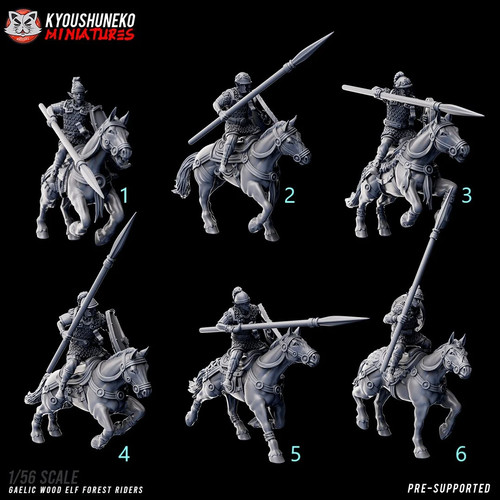 Glade riders gaelic wood - glade,