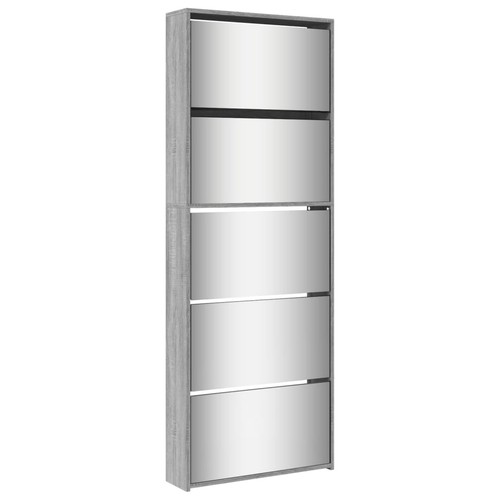 Shoe cabinet layer mirror - shoe, 5-layer