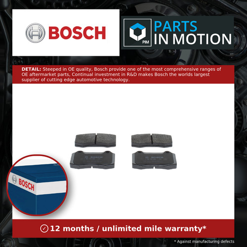 Brake pads set - set, 0986494393