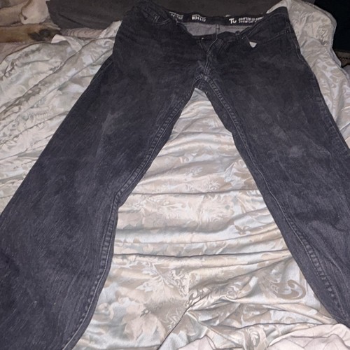 Men black straight - black, fit