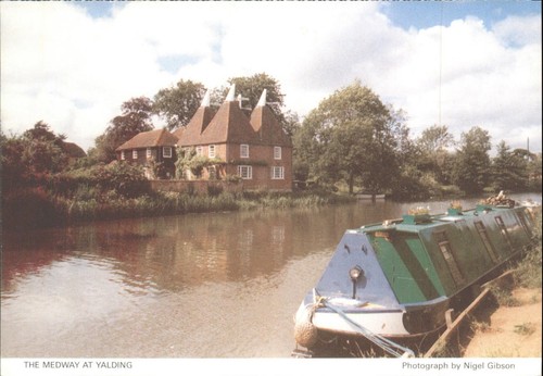 The medway yalding postcard - the,