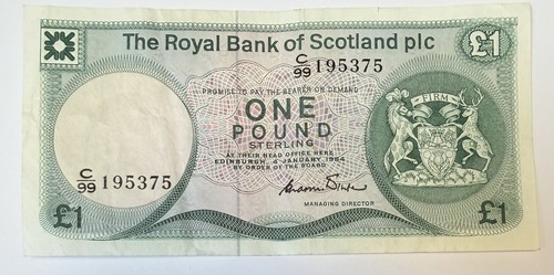 Scotland 1984 royal bank - 1984,