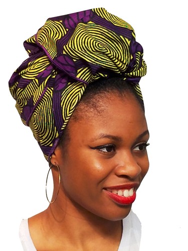 Yellow and purple african - yellow,