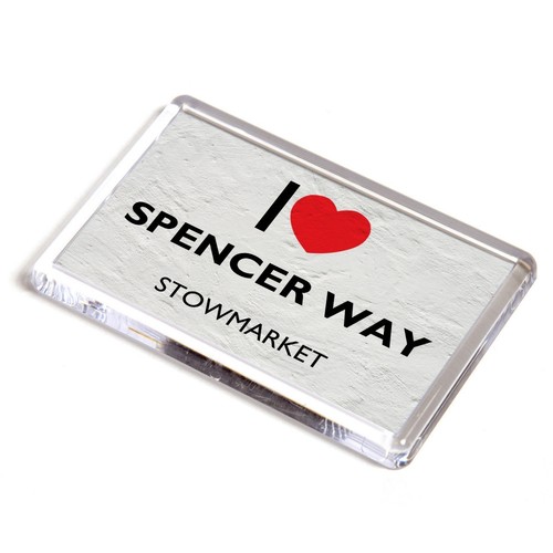 Fridge magnet love spencer - i,