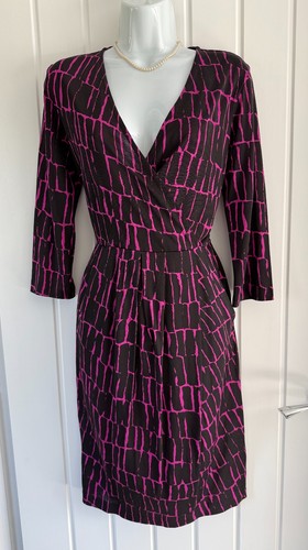 Jaeger geometric wrap - wrap, dress