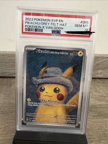 Pikachu grey felt hat - pikachu,
