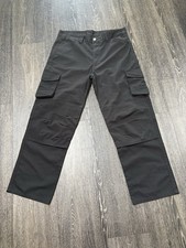 Men's Trojan Cargo Work Trousers Black 8 Pocket, Protective PPE, W36"/L31" NEW