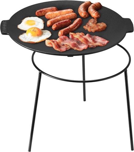 34cm griddle plate cast iron - plate,