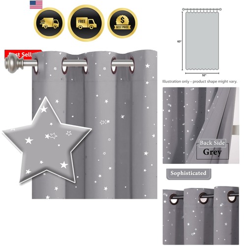 Blackout star curtains for - curtains,